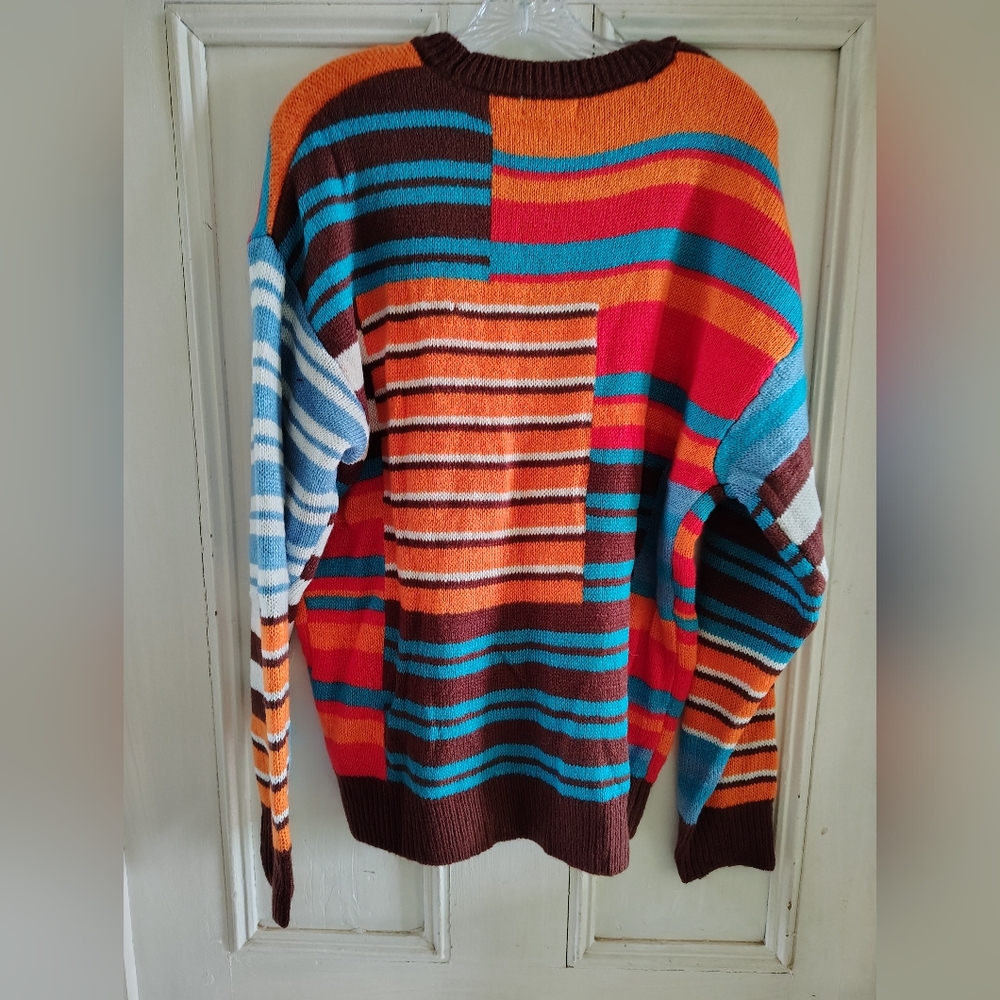 Colorful Striped Sweater